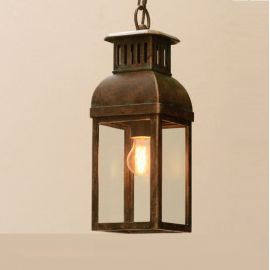 Lustre Exterior Fier Forjat - Pendul iluminat exterior din fier forjat, HL 2584