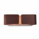 Aplica moderna CLIP AP2 SMALL CORTEN