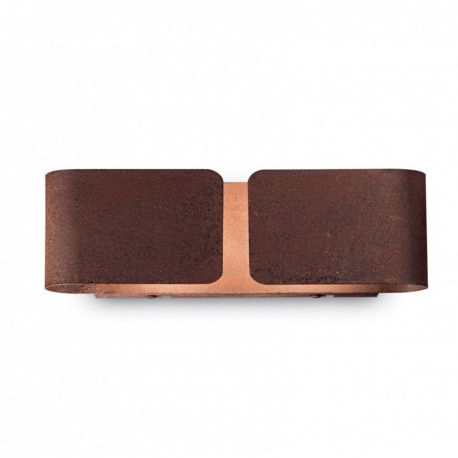 Aplice, corpuri de iluminat pentru pereti - Aplica moderna CLIP AP2 SMALL CORTEN