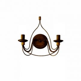 Aplice, corpuri de iluminat pentru pereti - Aplica design rustic CORTE AP2 RUGGINE