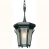 Pendul iluminat exterior din fier forjat, HL 2580