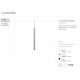Pendule, Lustre suspendate - Pendul LED ULTRATHIN SP1 SMALL negru