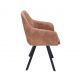 Scaune - Scaun design industrial vintage Lucca, maro