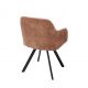 Scaune - Scaun design industrial vintage Lucca, maro