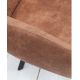Scaune - Scaun design industrial vintage Lucca, maro