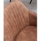 Scaune - Scaun design industrial vintage Lucca, maro