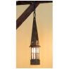 Pendul iluminat exterior din fier forjat HL 2631