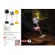 Lampi decorative si solare - Lampa LED portabila iluminat exterior stil clasic TOC alba