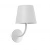 Aplica LED perete iluminat exterior stil modern TOC alba