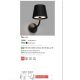 Aplice - Aplica LED perete iluminat exterior stil modern TOC alba