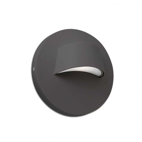 Aplice - Aplica LED iluminat exterior design minimalist BROW gri inchis