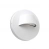 Aplica LED iluminat exterior design minimalist BROW alba