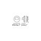 Aplice - Aplica LED iluminat exterior design minimalist BROW alba
