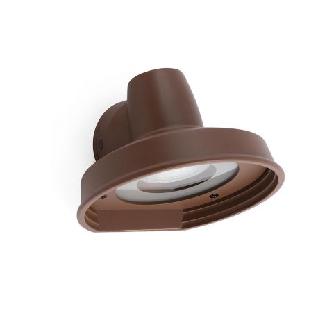 Aplice - Aplica perete iluminat exterior stil modern BRONX maro