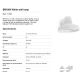 Aplice - Aplica perete iluminat exterior stil modern BRONX alba