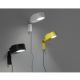 Aplice, corpuri de iluminat pentru pereti - Aplica LED dimabila design ultra-modern INVITING neagra