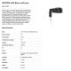 Aplice, corpuri de iluminat pentru pereti - Aplica LED dimabila design ultra-modern INVITING neagra