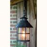 Pendul iluminat exterior din fier forjat, AL 6105