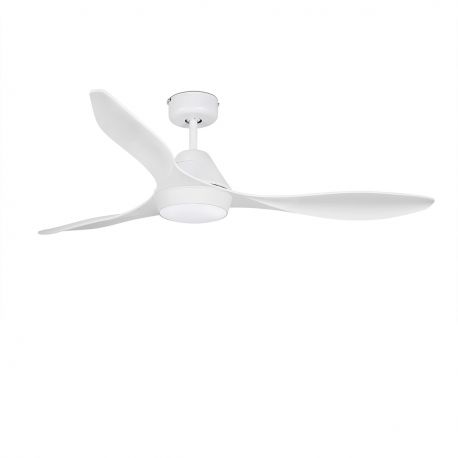 Lustre cu ventilator - Lustra LED cu Ventilator si telecomanda design modern POLARIS alb