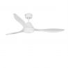 Lustra LED cu Ventilator si telecomanda design modern POLARIS alb