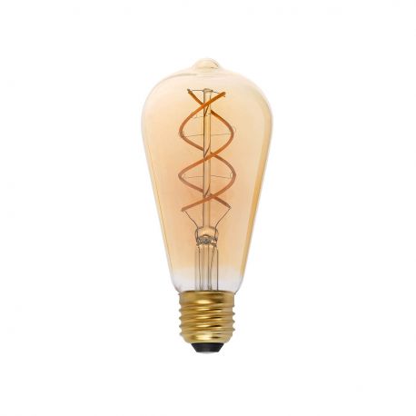 Becuri E27 - BEC LED filament dimabil 5W E27 2000K lumina calda AMBER
