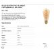 Becuri E27 - BEC LED filament dimabil 5W E27 2000K lumina calda AMBER