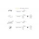 Becuri si accesorii - Sina pentru un singur spot Smile LINK SINGLE CONNECTION WH ON-OFF