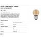 Becuri E27 - BEC LED E27 dimabil cu filament 4W G45 2200K lumina calda