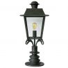 Stalp iluminat exterior din fier forjat, inaltime 84cm, AL 6796