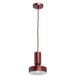 Pendule, Lustre suspendate - Pendul design modern Pauly 16cm, rosu visiniu