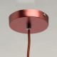 Pendule, Lustre suspendate - Pendul design modern Pauly 16cm, rosu visiniu