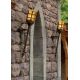 Aplice Exterior Fier Forjat - Aplica/ Torta din fier forjat iluminat exterior in stil gotic WL 3478-A
