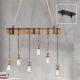 Pendule, Lustre suspendate - Lustra cu 6 pendule design industrial vintage Cellar