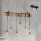 Pendule, Lustre suspendate - Lustra cu 6 pendule design industrial vintage Cellar