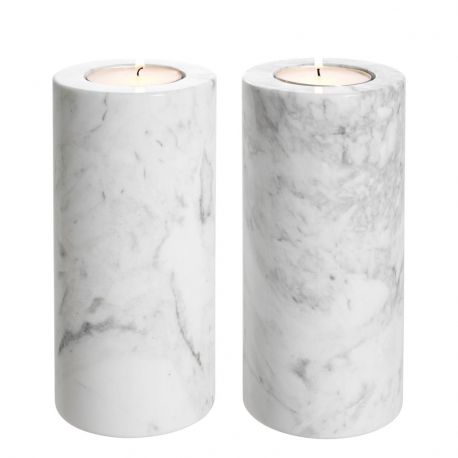 Parfumuri de camera, Idei cadouri, Obiecte decorative - Set 2 suporturi pentru lumanari Tobor L