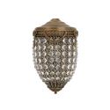 Aplica de perete mix timeless style, stralucitor, finisaj antique brass, Emperor
