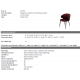 Scaune - Scaun design LUX Volante bordo