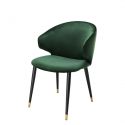 Scaun design LUX Volante verde inchis