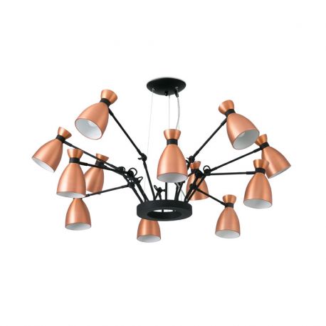 Pendule, Lustre suspendate - Pendul design Retro Copper 12L