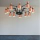 Pendule, Lustre suspendate - Pendul design Retro Copper 12L
