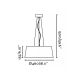 Pendule, Lustre suspendate - Pendul design modern AINA LED