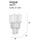 Aplice, corpuri de iluminat pentru pereti - Aplica perete moderna design lux Vogue