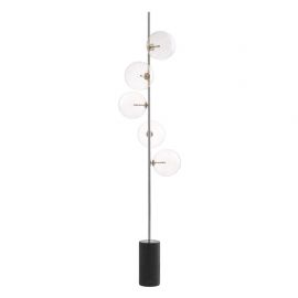 Lampadar design LUX Tempo nickel