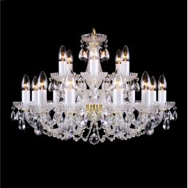 Lustre Cristal Bohemia - Lustra 18 brate cristal Bohemia