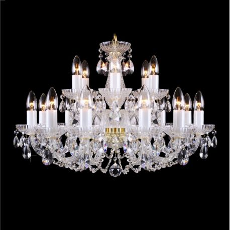 Lustre Cristal Bohemia - Lustra 18 brate cristal Bohemia