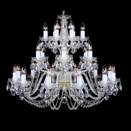 Lustre Cristal Bohemia - Lustra 24 brate cristal Bohemia