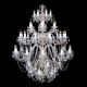 Lustre Cristal Bohemia - Lustra 78 brate cristal Bohemia XXL