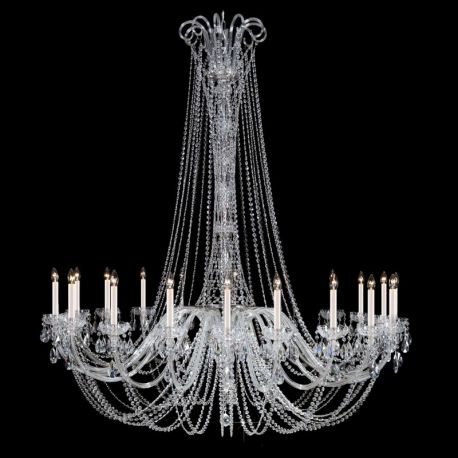 Lustre Cristal Bohemia - Lustra 18 brate cristal Bohemia