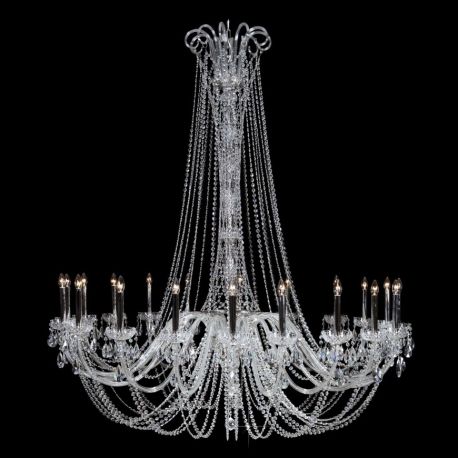 Lustre Cristal Bohemia - Lustra 18 brate cristal Bohemia