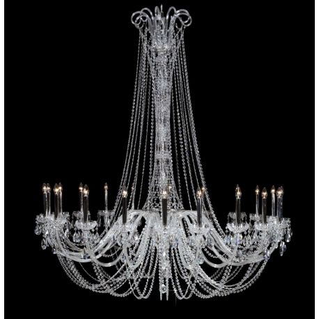 Lustre Cristal Bohemia - Lustra 20 brate cristal Bohemia